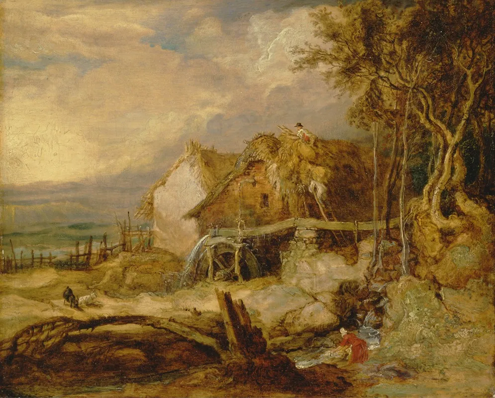 An Overshot Mill Wall Art by James Ward - High-Resolution Digital Print