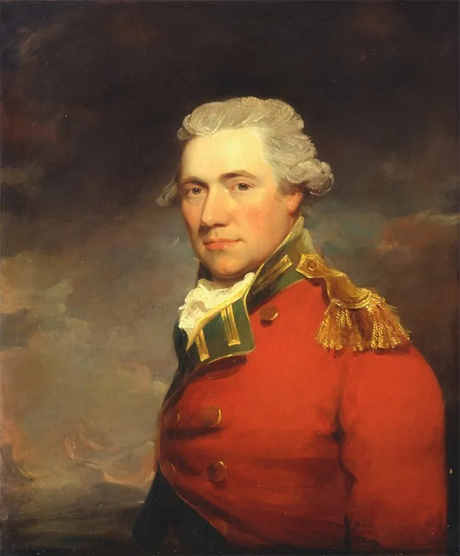 An Unknown British Officer Probably Of 11th North Devonshire Regiment Of Foot C 1800 Wall Art by John Hoppner - High-Resolution Digital Print