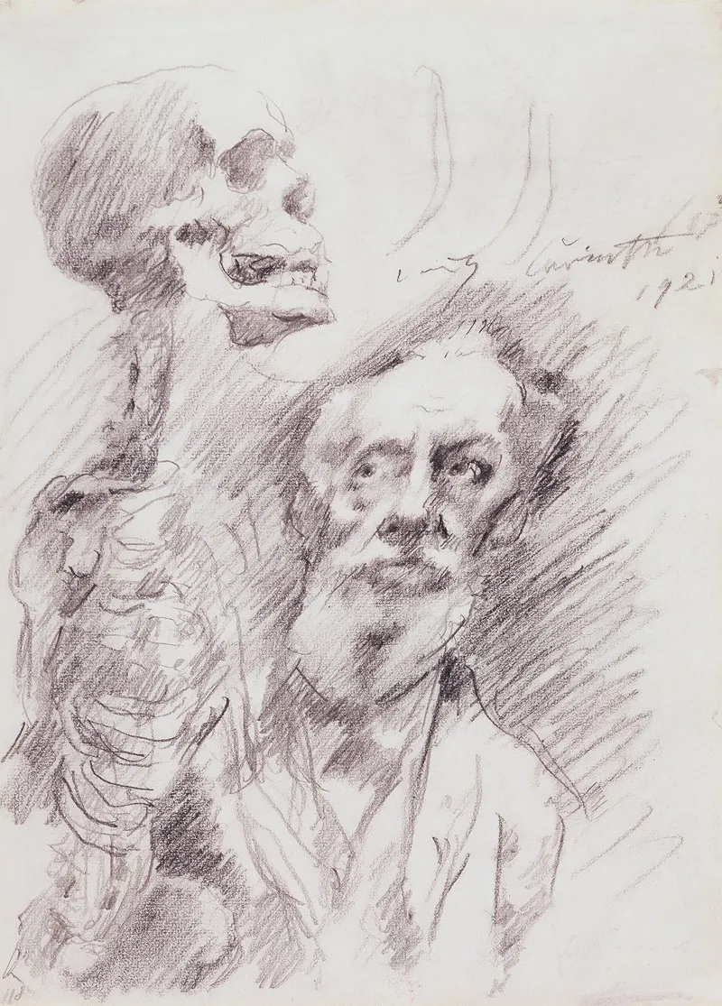 Anatomist With Skelleton