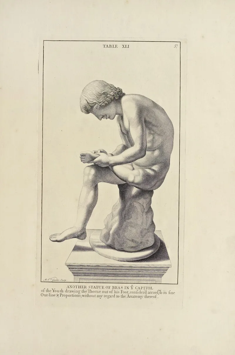 Anatomy Improvd And Illustrated With Regard To The Uses Thereof In Designing Pl 41 Wall Art by Michael van der Gucht - High-Resolution Digital Print