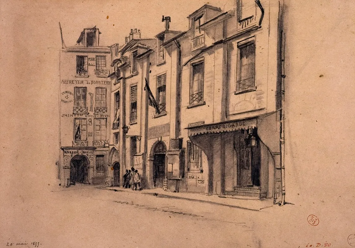 Ancien Hotel Du Chevalier Du Guet Mairie Du 4eme Arrondissement Rue Jean Lantier