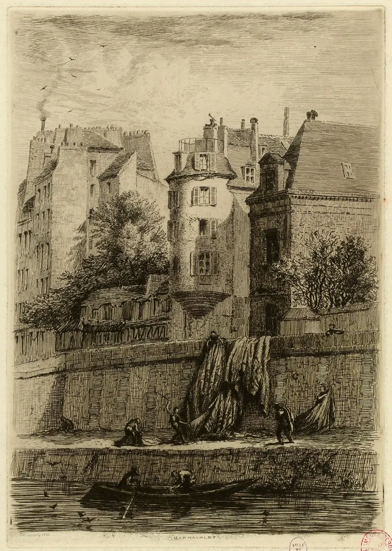 Ancienne Poterne Du Palais De Justice Quai Des Orfevres