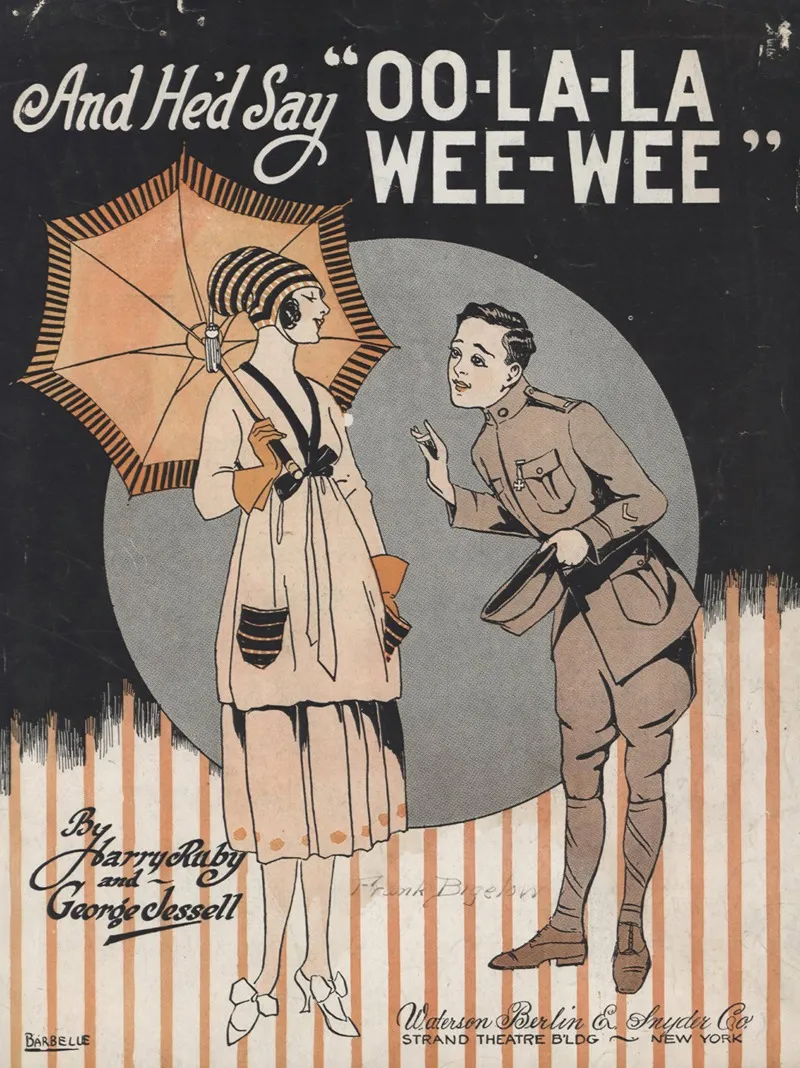 And Hed Say Oo La La Wee Wee Wall Art by Albert Wilfred Barbelle - High-Resolution Digital Print
