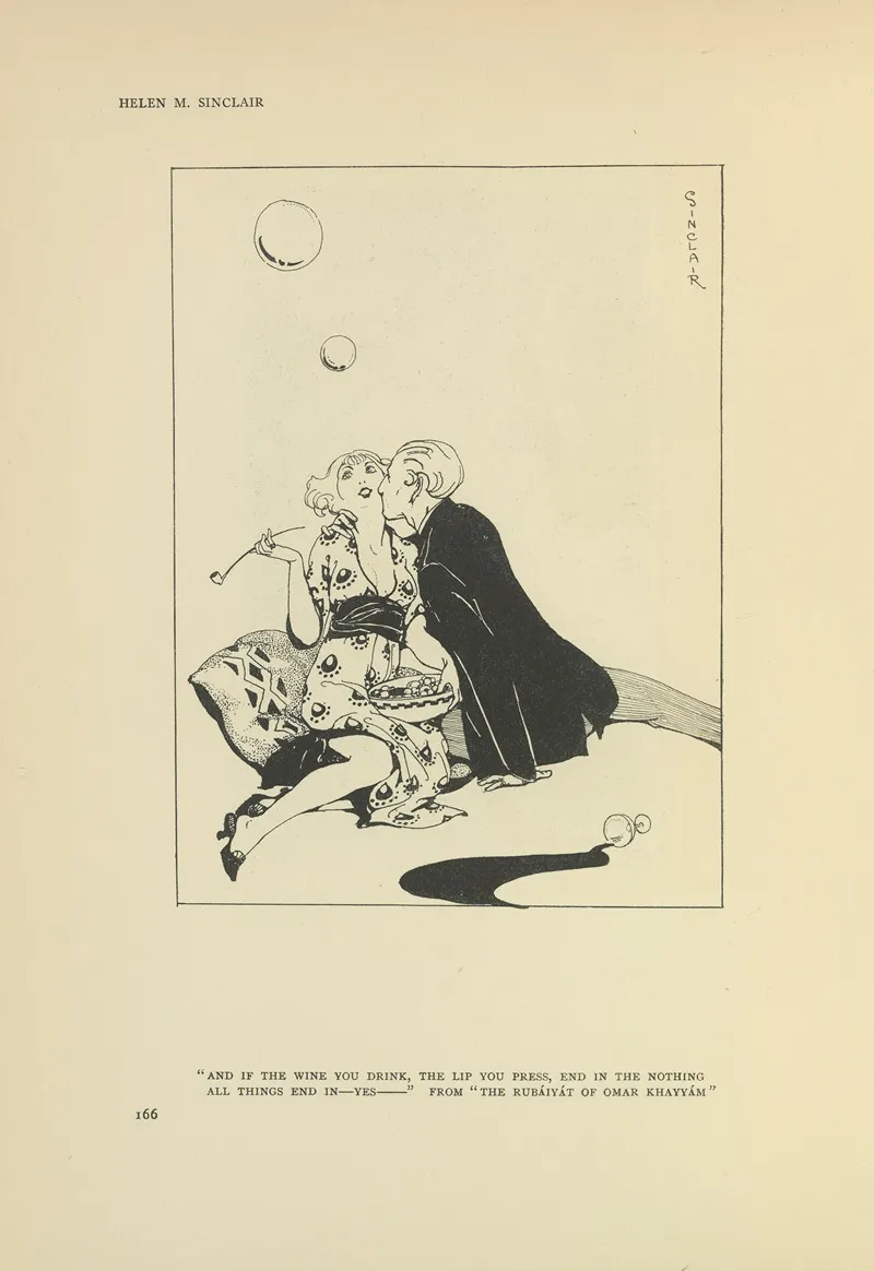 And If The Wine You Drink The Lip You Press End In The Nothing The Rubaiyat Of Omar Khayyam Wall Art by Helen McKenzie Sinclair - High-Resolution Digital Print