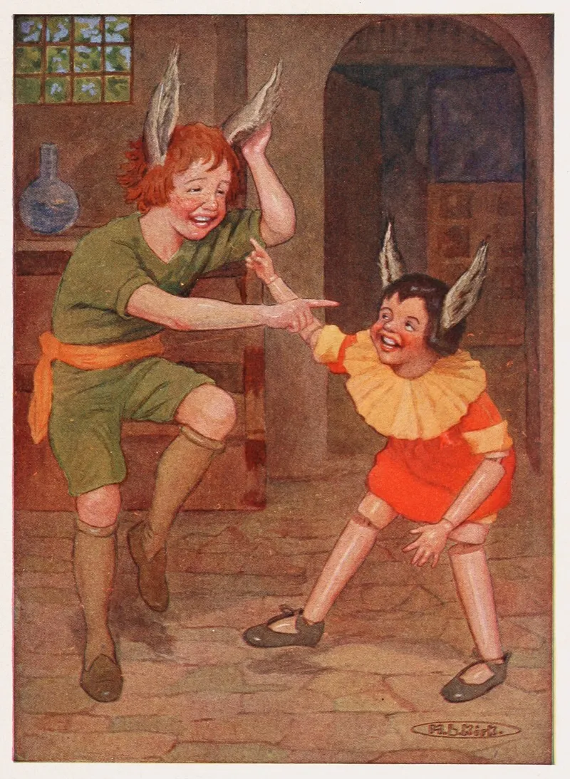 And They Laughed And Laughed And Laughed Wall Art by Maria Louise Kirk - High-Resolution Digital Print