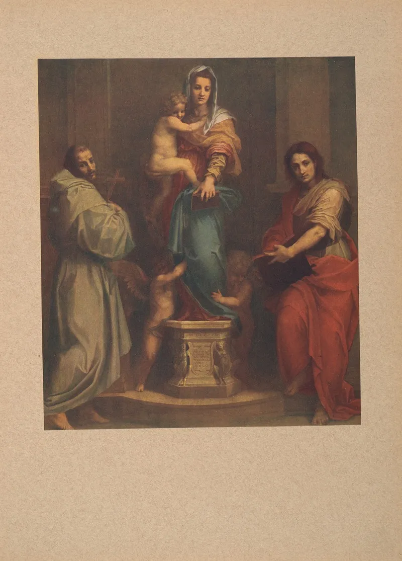 Andrea‎ ‎del‎ ‎sarto‎ ‎madonna‎ ‎delle‎ ‎arpie
