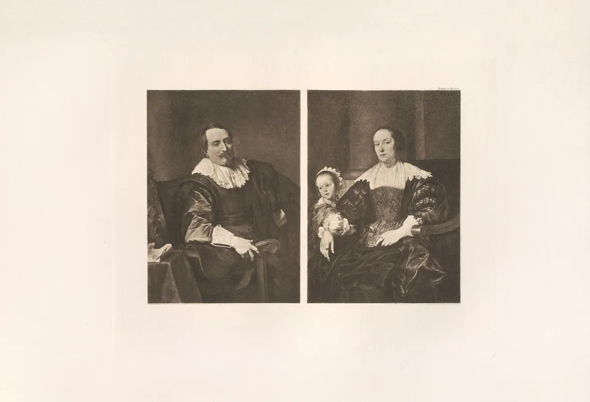 Andreas Colyns De Nole Sculptor And His Wife Wall Art by Lionel Cust - High-Resolution Digital Print