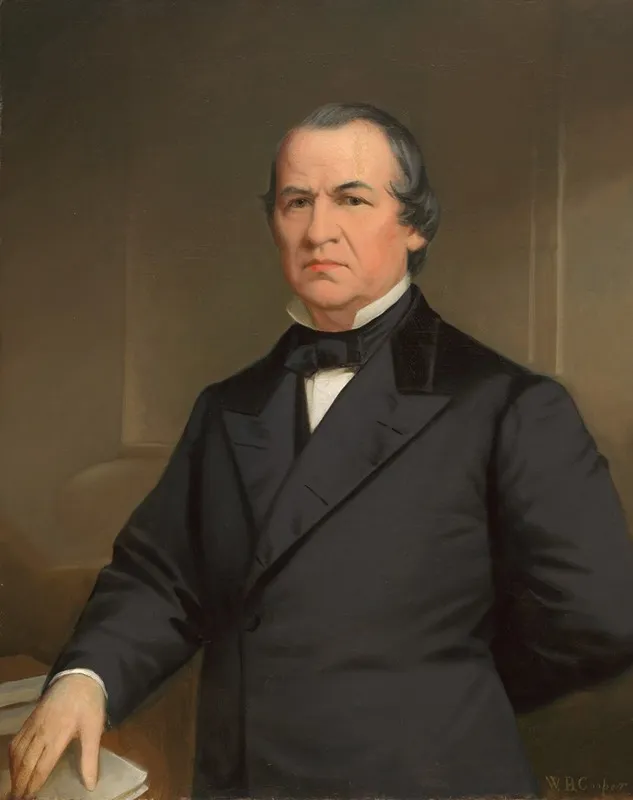 Andrew Johnson 2 Wall Art by Washington Bogart Cooper - High-Resolution Digital Print