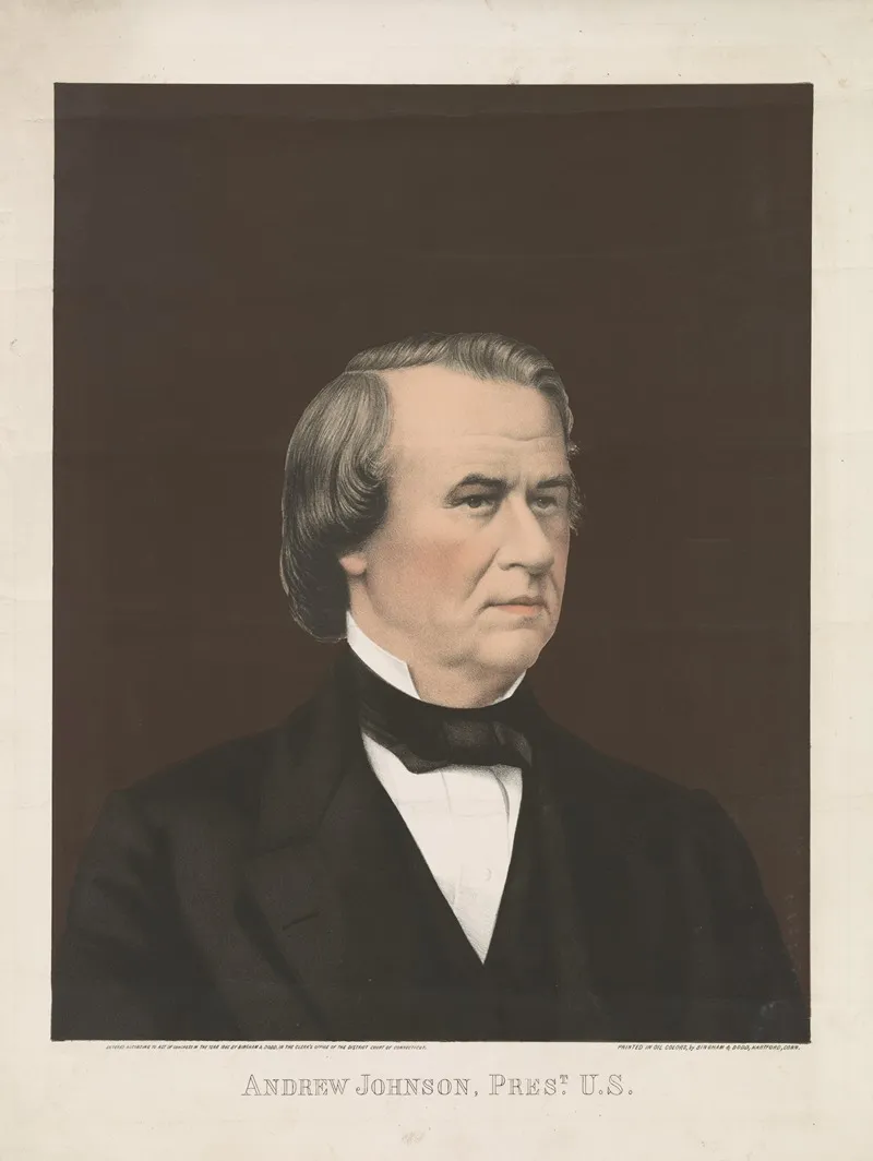 Andrew Johnson President U S Wall Art by Bingham & Dodd - High-Resolution Digital Print