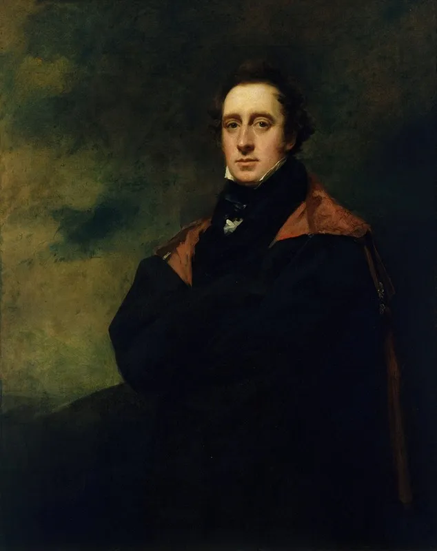Andrew Spottiswoode 1787 1866 Wall Art by Sir Henry Raeburn - High-Resolution Digital Print