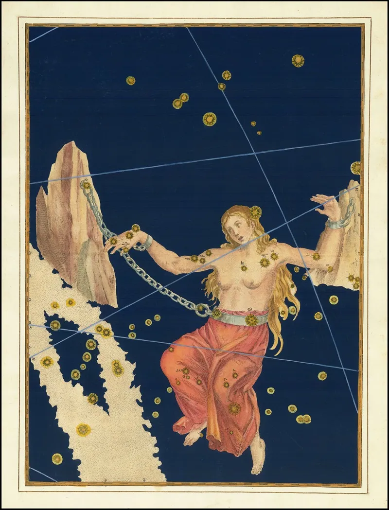 Andromeda 15 Wall Art by Johann Bayer - High-Resolution Digital Print