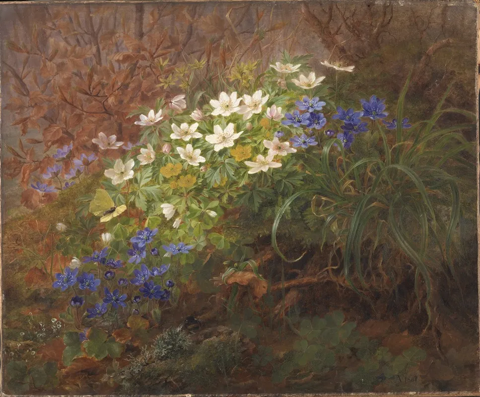 Anemoner Wall Art by Anthonie Christensen - High-Resolution Digital Print
