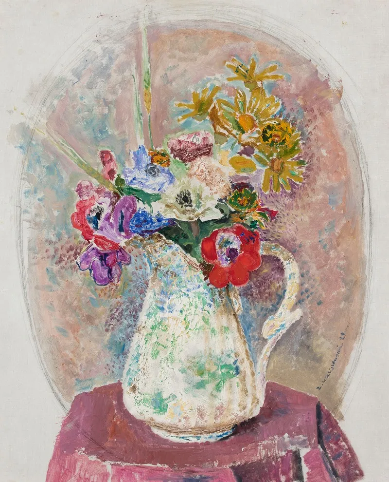Anemones 5 Wall Art by Zygmunt Waliszewski - High-Resolution Digital Print