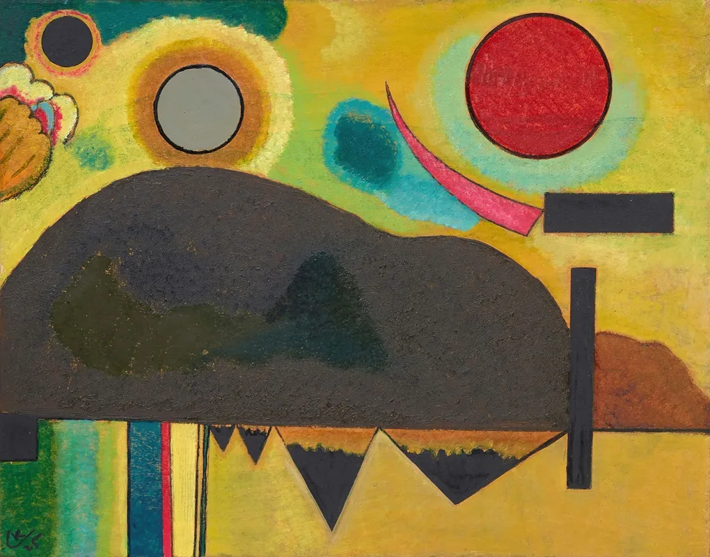 Anfang Beginning Wall Art by Wassily Kandinsky - High-Resolution Digital Print