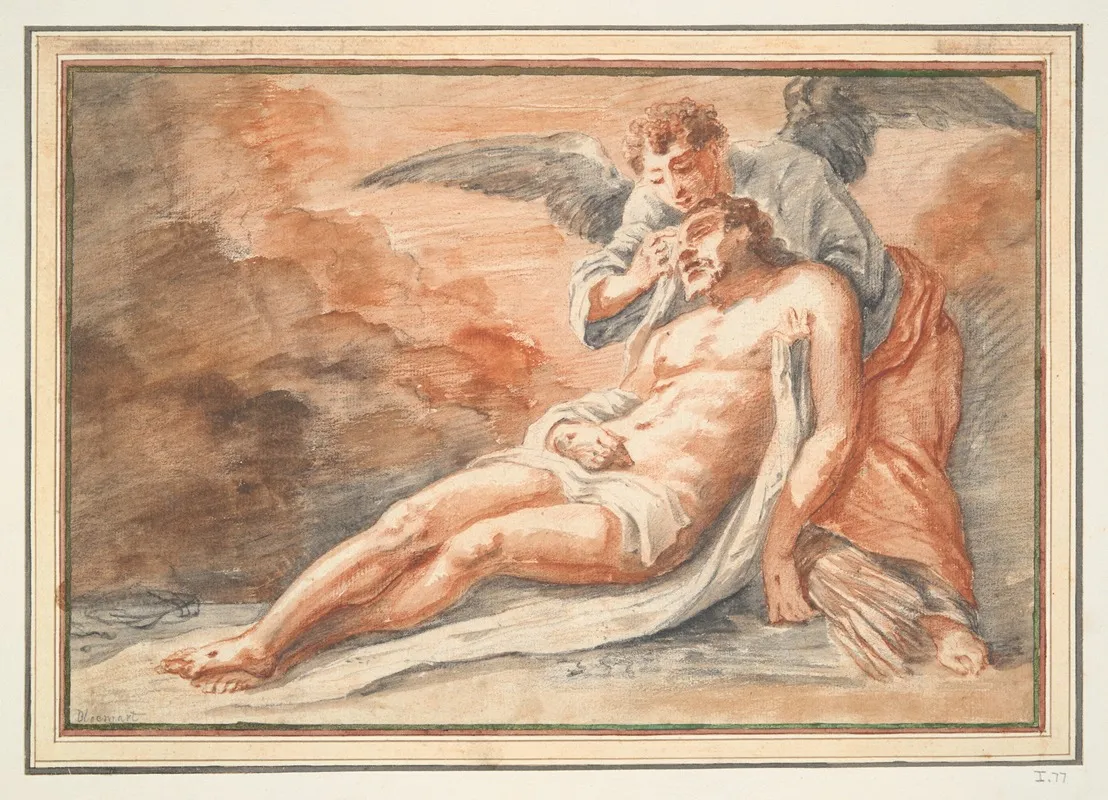 Angel Comforting The Deposed Christ