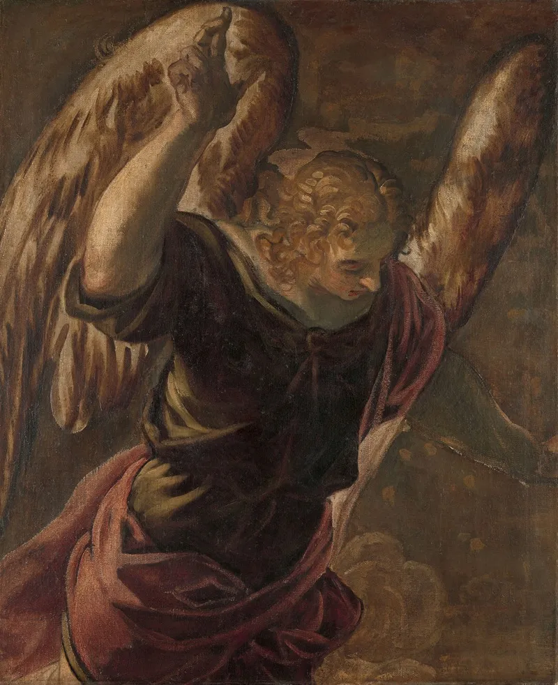 Angel From The Annunciation To The Virgin