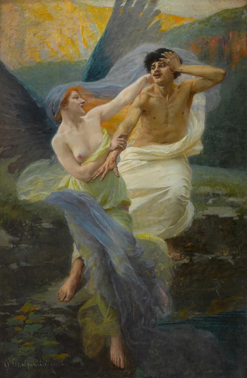 Angel Of Mercy 2 Wall Art by Gaston Charpentier-Bosio - High-Resolution Digital Print