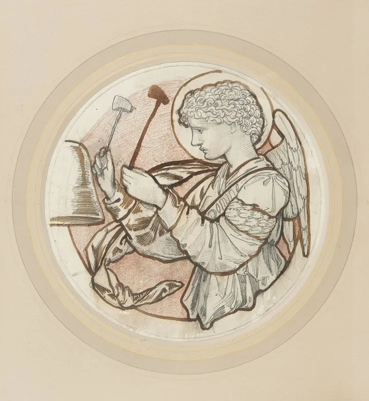 Angel Playing On Bells Ii 2