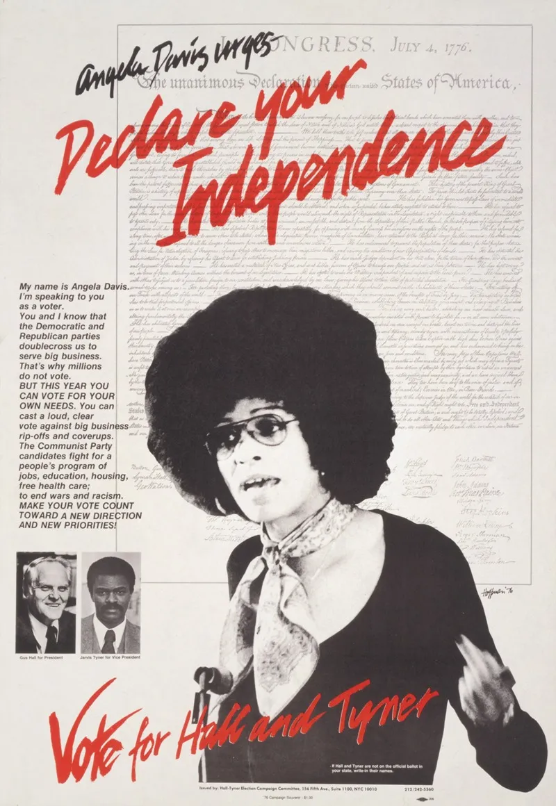 Angela Davis Urges Declare Your Independence
