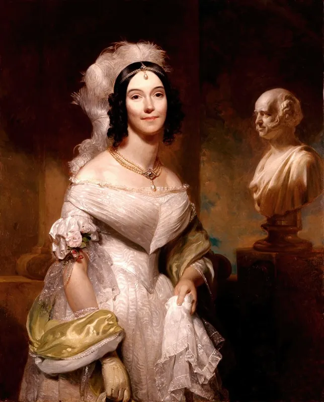 Angelica Singleton Van Buren Mrs Abraham Van Buren