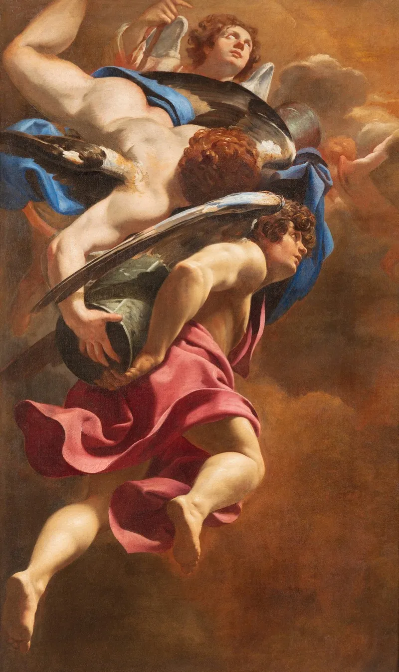 Angels Bearing The Column Of The Passion 2
