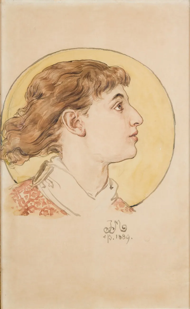 Angels Head Portrait Of Helenas Daughter