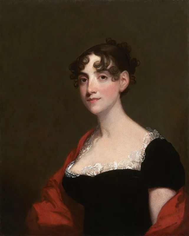 Ann Calvert Stuart Robinson Mrs William Robinson Wall Art by Gilbert Stuart - High-Resolution Digital Print