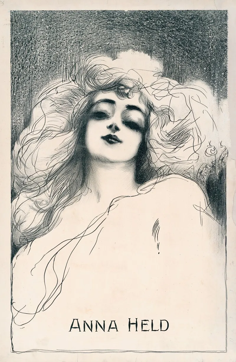 Anna Held 2 Wall Art by Anonymous - High-Resolution Digital Print
