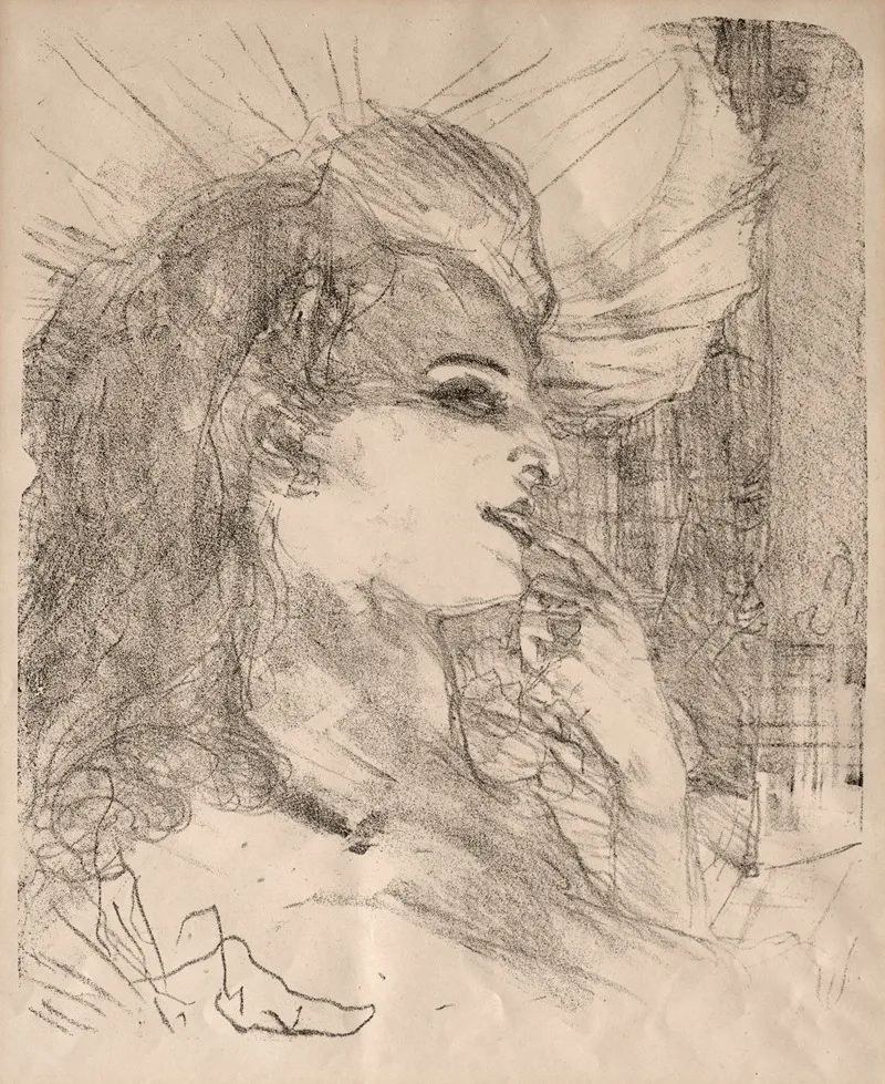 Anna Held 3 Wall Art by Henri de Toulouse-Lautrec - High-Resolution Digital Print