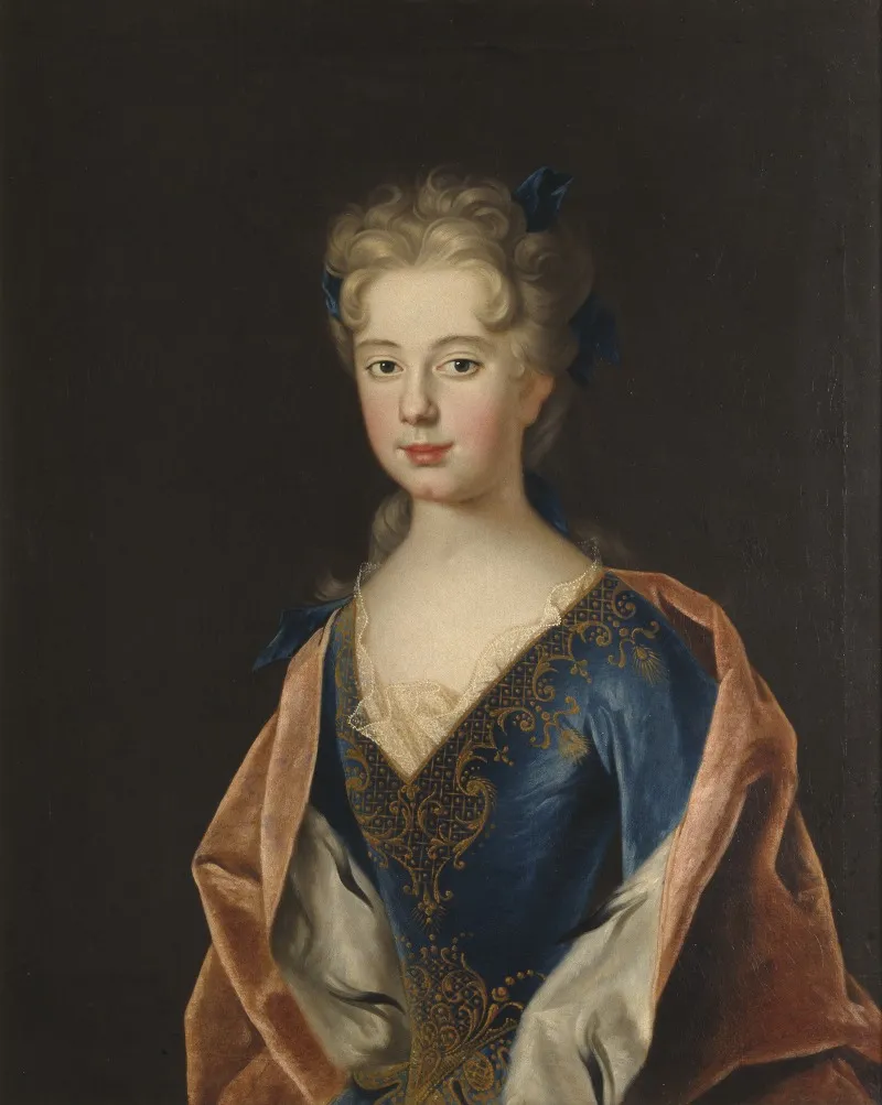 Anna Leszczynska 1699 1717 Princess Of Poland Wall Art by Johan Starbus - High-Resolution Digital Print