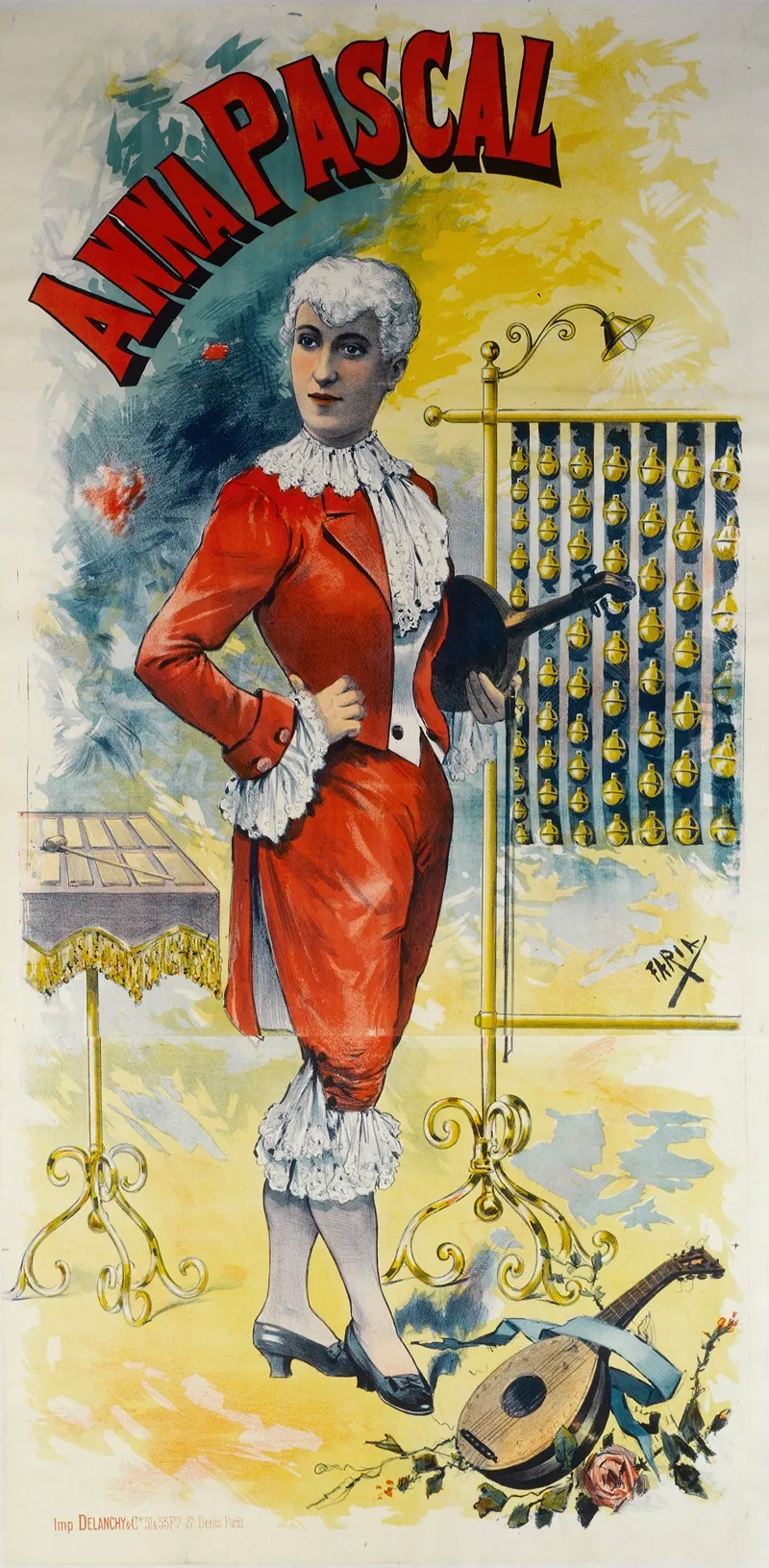 Anna Pascal Wall Art by Cândido de Faria - High-Resolution Digital Print