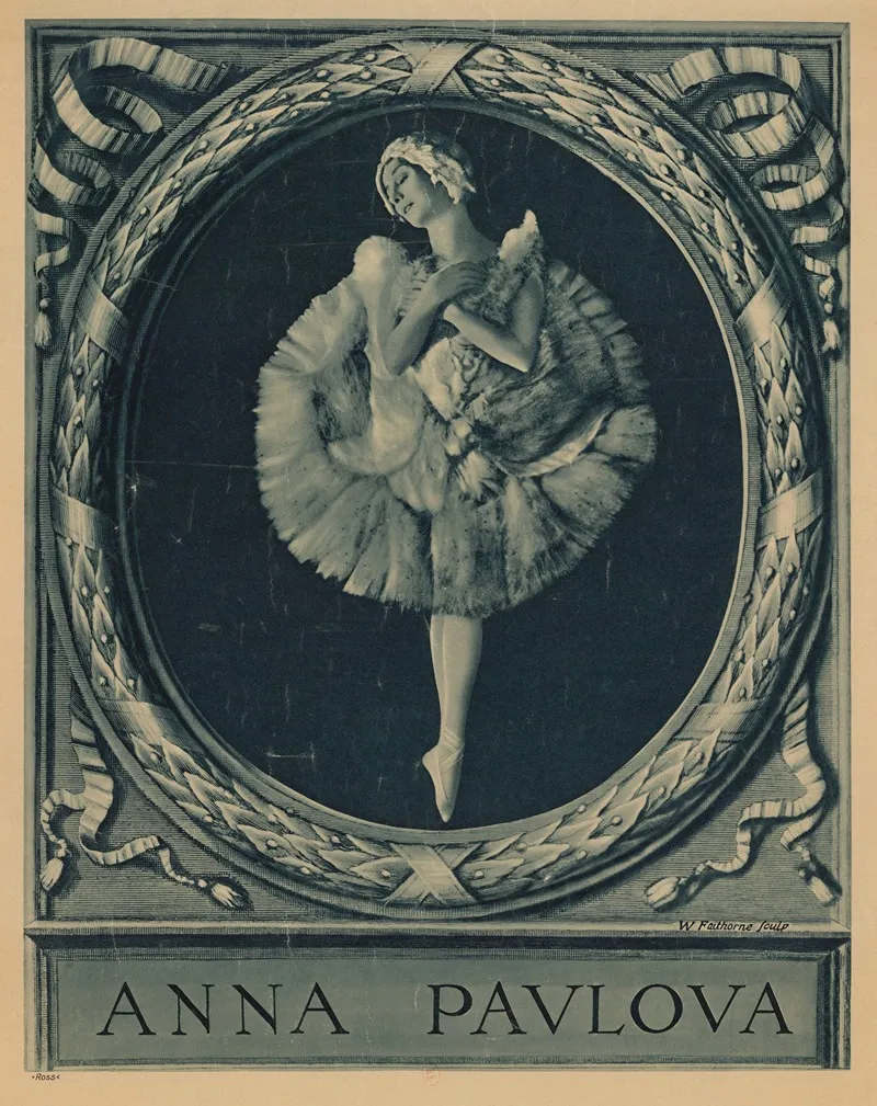 Anna Pavlova Wall Art by Imp. Ross - High-Resolution Digital Print
