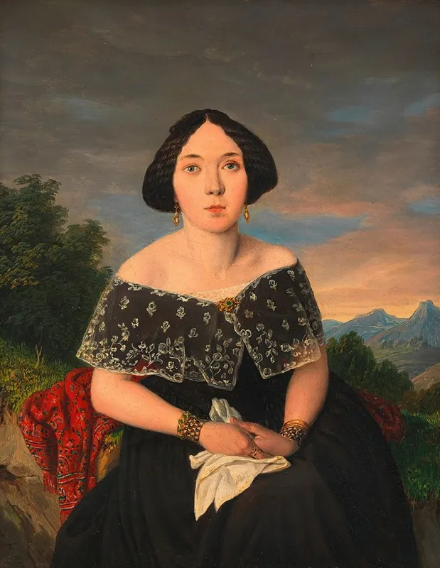 Anna Toma Gattin Des Kunstlers