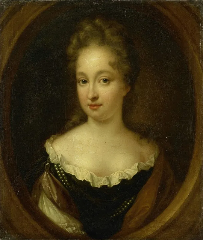 Anna Van Citters 1664 94 Daughter Of Aernout Van Citters And Josina Parduyn Wall Art by Simon Dubois - High-Resolution Digital Print