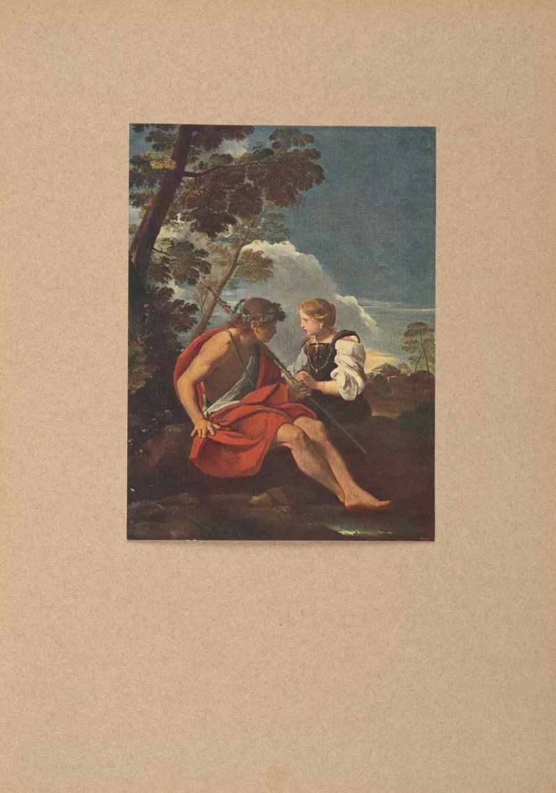 Annibale‎ ‎carracci‎ ‎scena‎ ‎pastorale