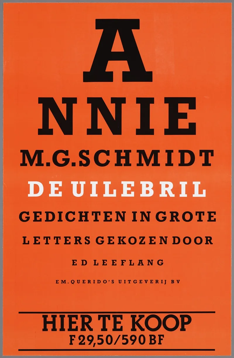 Annie M G Schmidt De Uilebril Wall Art by Querido - High-Resolution Digital Print