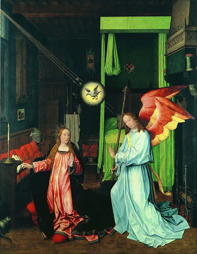 Annunciation 14 Wall Art by Jan Provost - High-Resolution Digital Print