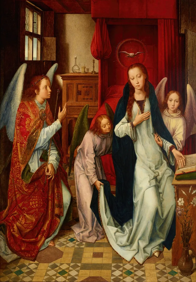 Annunciation 9 Wall Art by Emil Bublitz - High-Resolution Digital Print