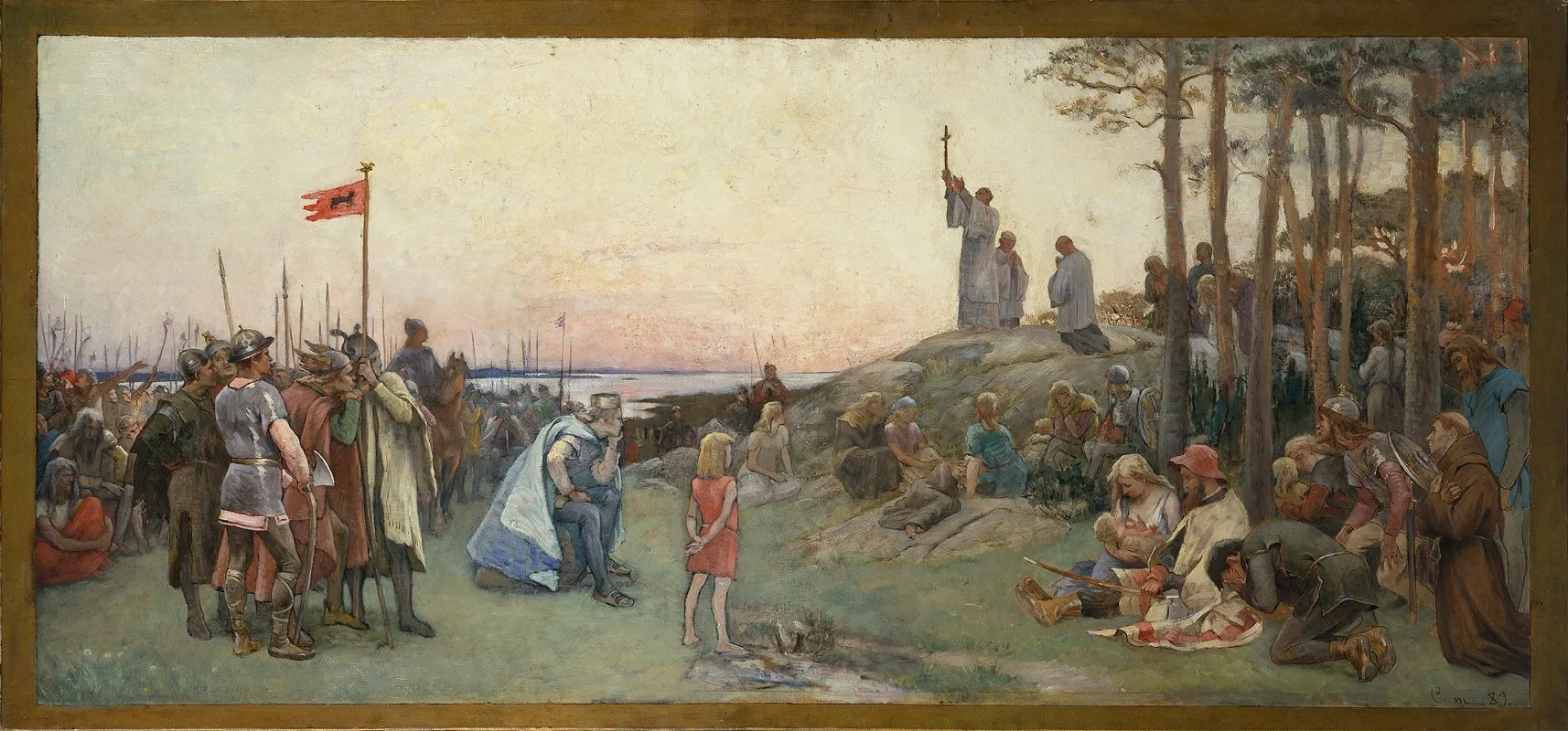 Ansgar Preaching Christianity