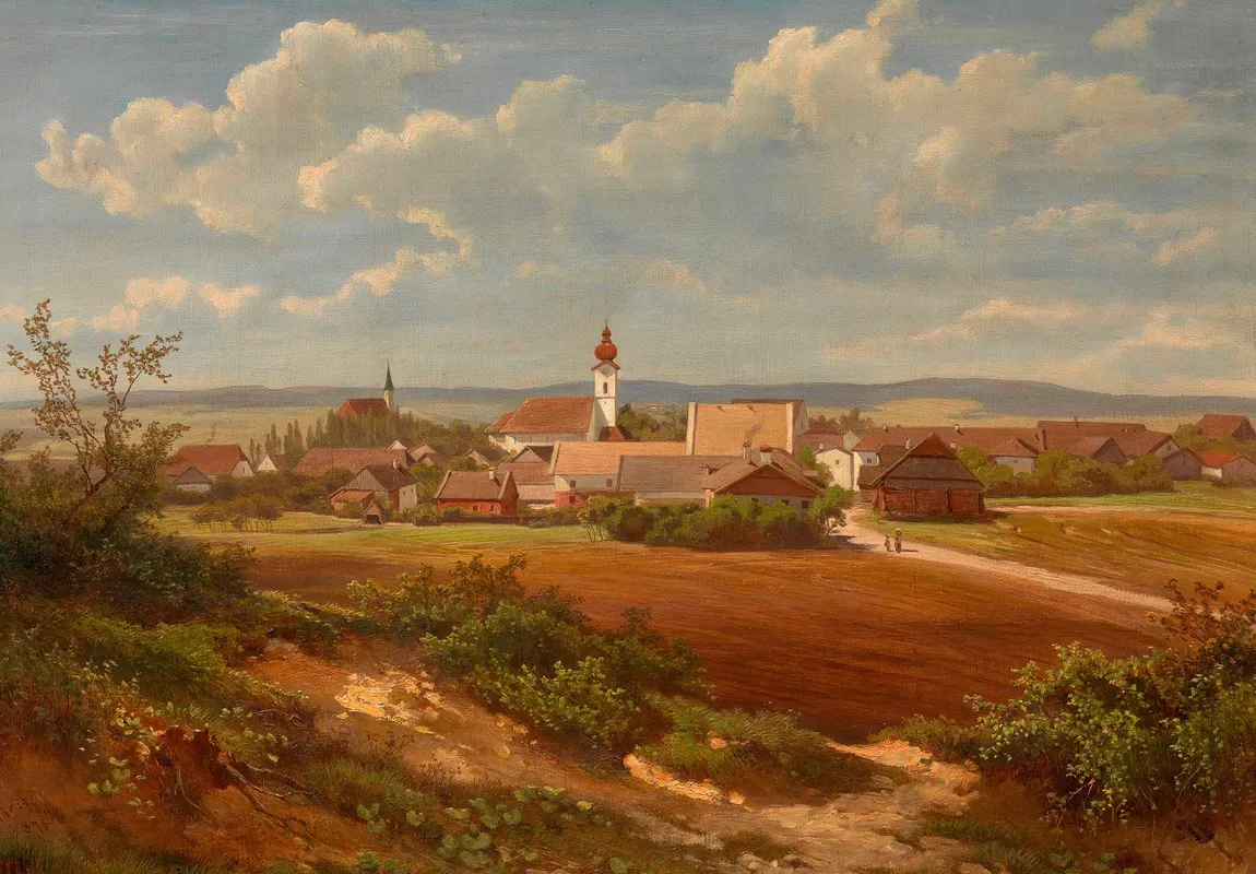 Ansicht Von Altheim Oo Wall Art by Melchior Fritsch - High-Resolution Digital Print