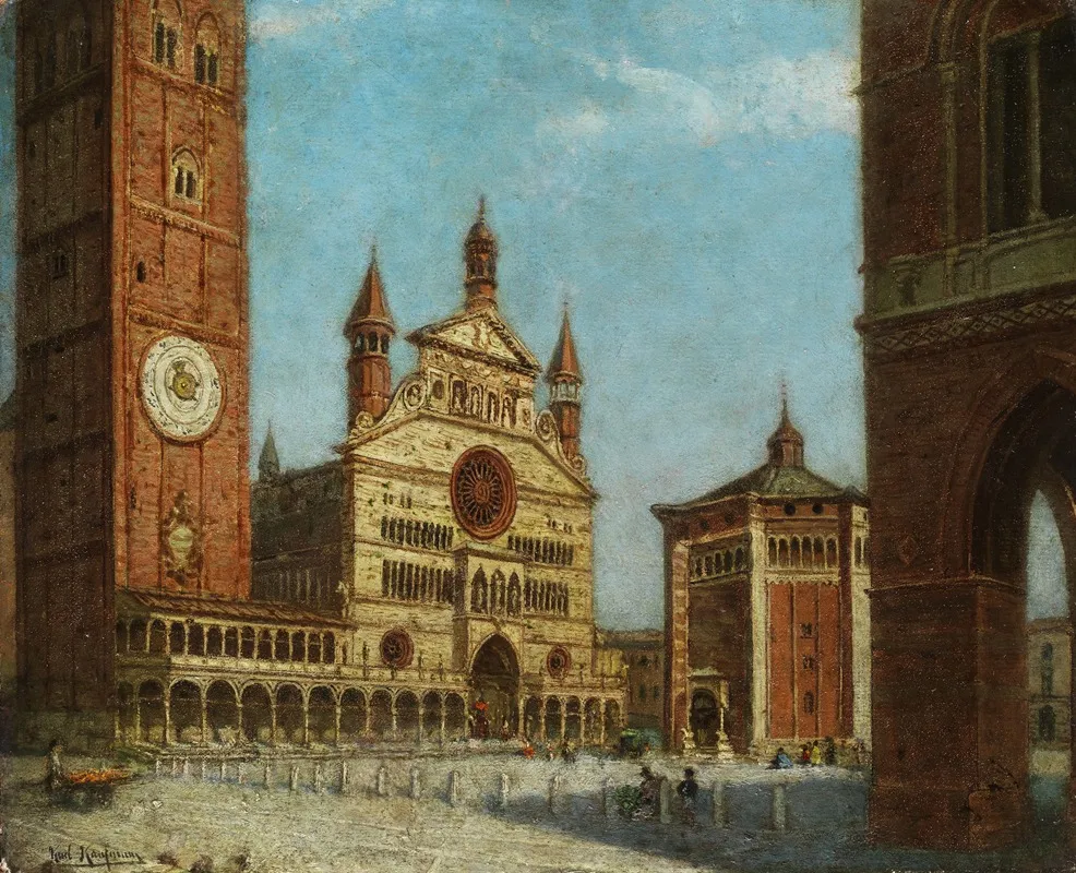 Ansicht Von Cremona Wall Art by Karl Kaufmann - High-Resolution Digital Print