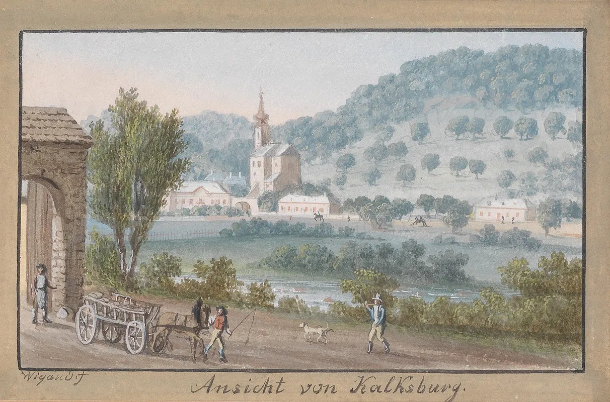 Ansicht Von Kalksburg Wall Art by Balthasar Wigand - High-Resolution Digital Print