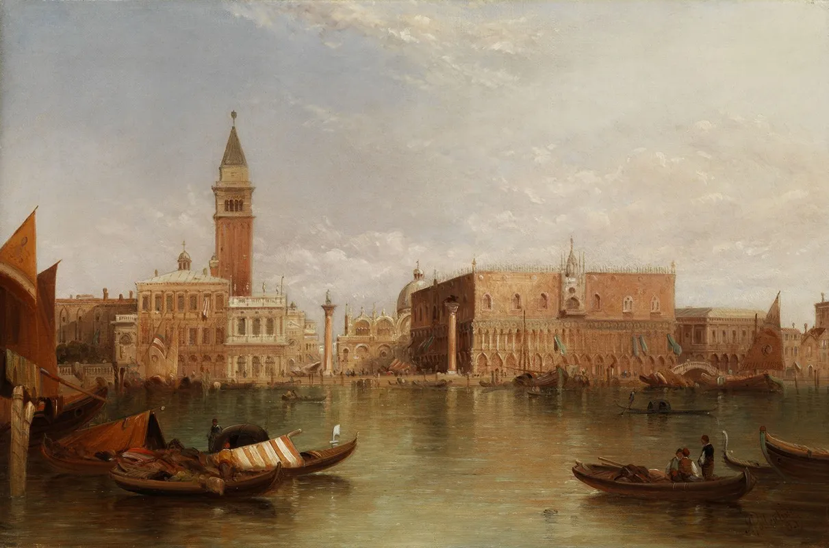 Ansicht Von Venedig