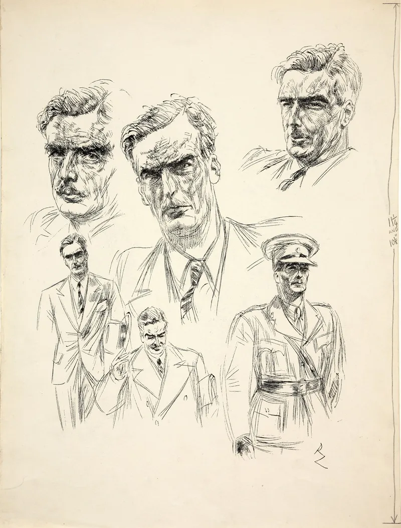 Anthony Eden 2 Wall Art by Richard Ziegler - High-Resolution Digital Print