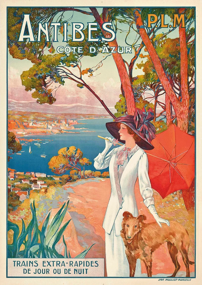 Antibes Cote Dazur Wall Art by David Dellepiane - High-Resolution Digital Print