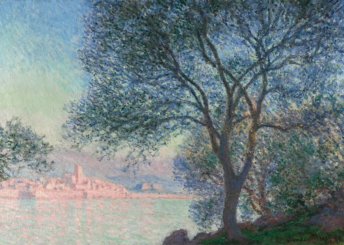 Antibes Vue De La Salis Wall Art by Claude Monet - High-Resolution Digital Print
