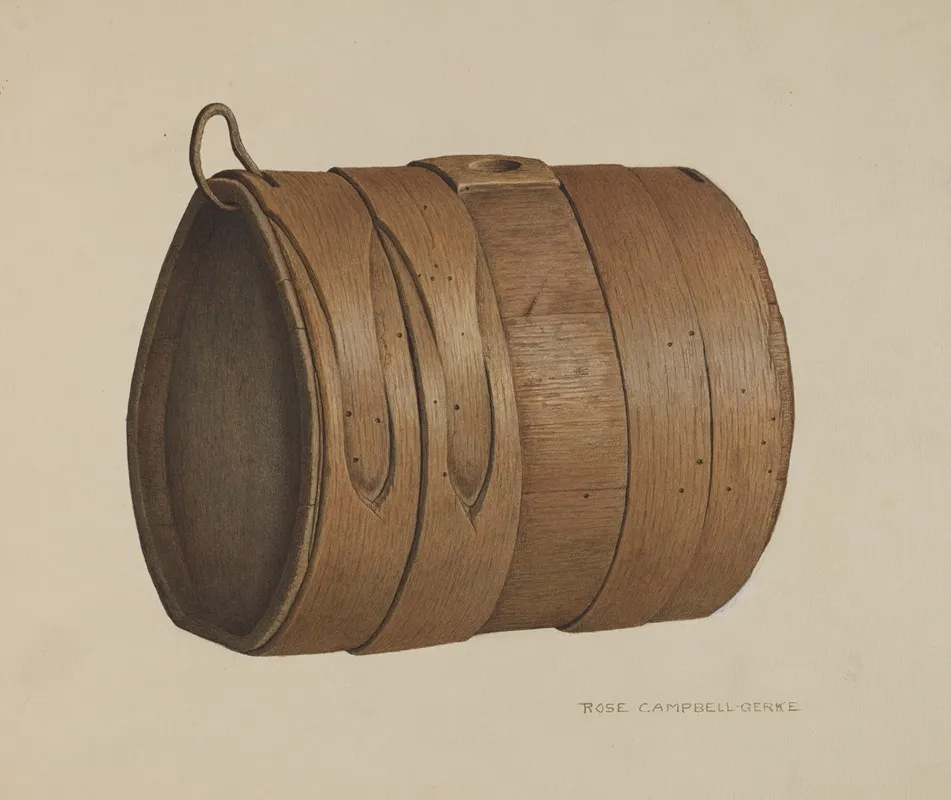Antique Liquor Keg