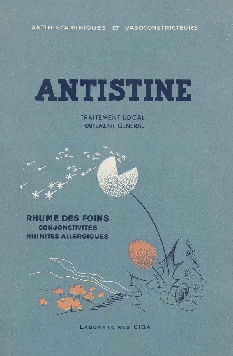 Antistine Wall Art by Laboratoires Ciba - High-Resolution Digital Print