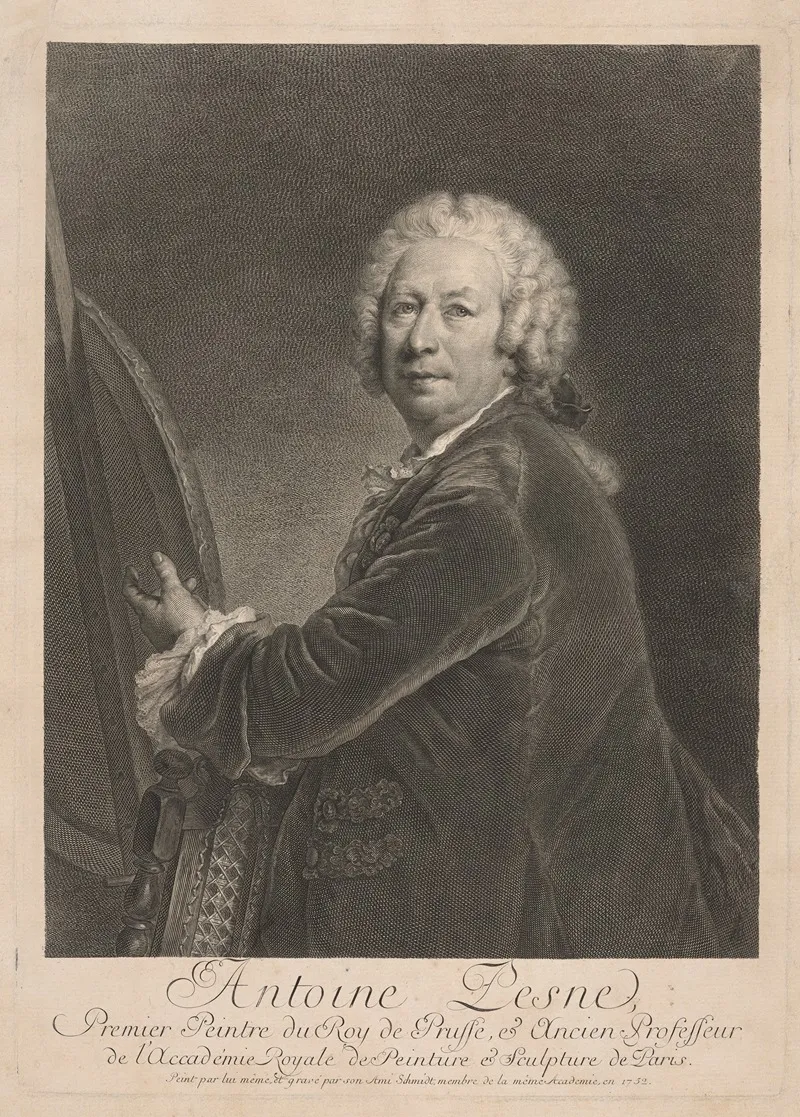 Antoine Pesne Wall Art by Georg Friedrich Schmidt - High-Resolution Digital Print