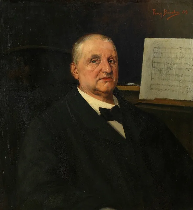 Anton Bruckner Komponist Wall Art by Ferry Beraton - High-Resolution Digital Print